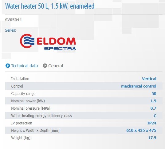Technical Data (1)