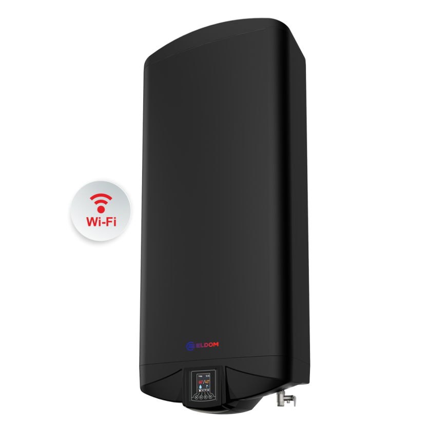 Chauffe-eau électrqiue à accumulation Eldom Galant 80 Bi Position noir 1